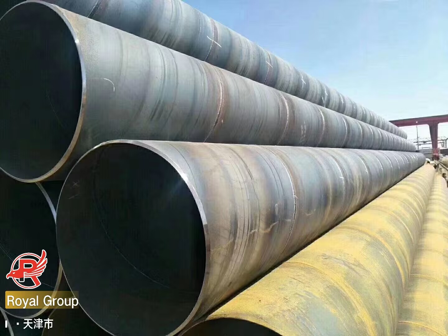 Large diameter spiral welded pipe (3)